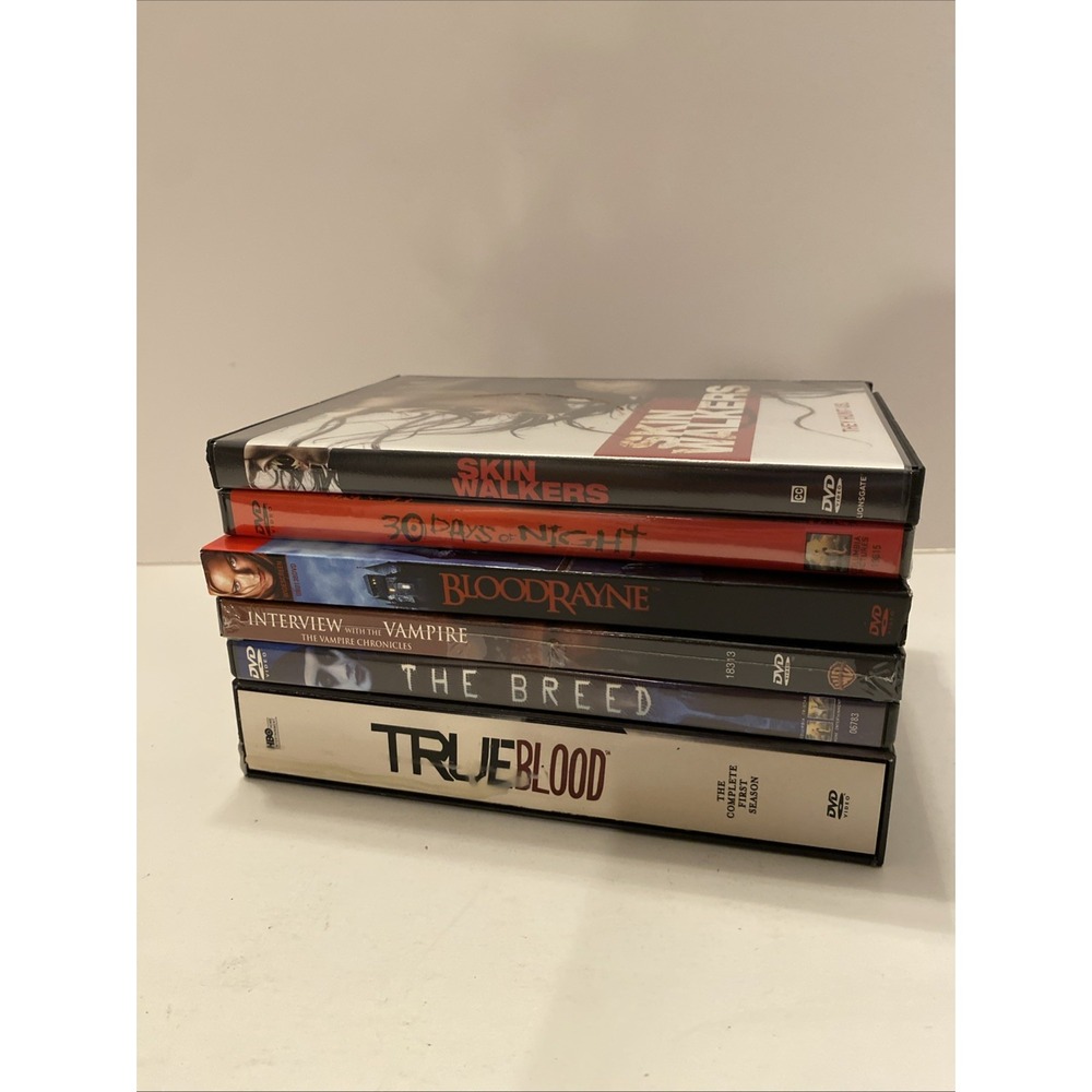 Vampire Horror Movies DVD Collection- Lot of 5 Movies‎ And 1 TV Season